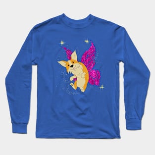 Corgifly Fly By Long Sleeve T-Shirt